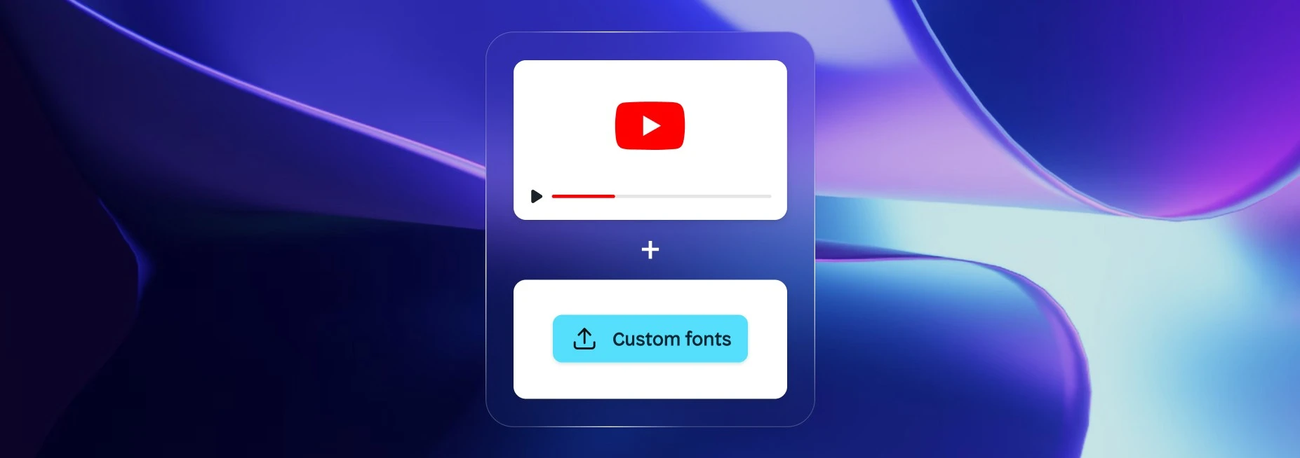 YouTube Videos & Custom Fonts