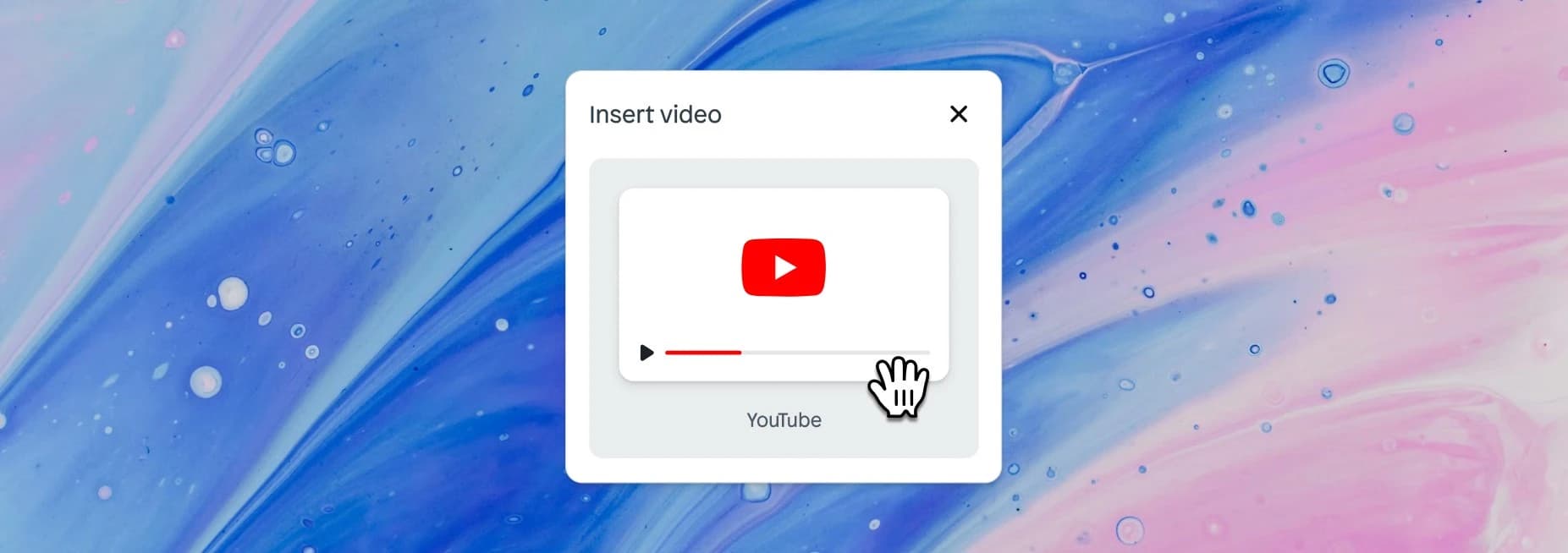 YouTube Videos & Custom Fonts — product screenshot
