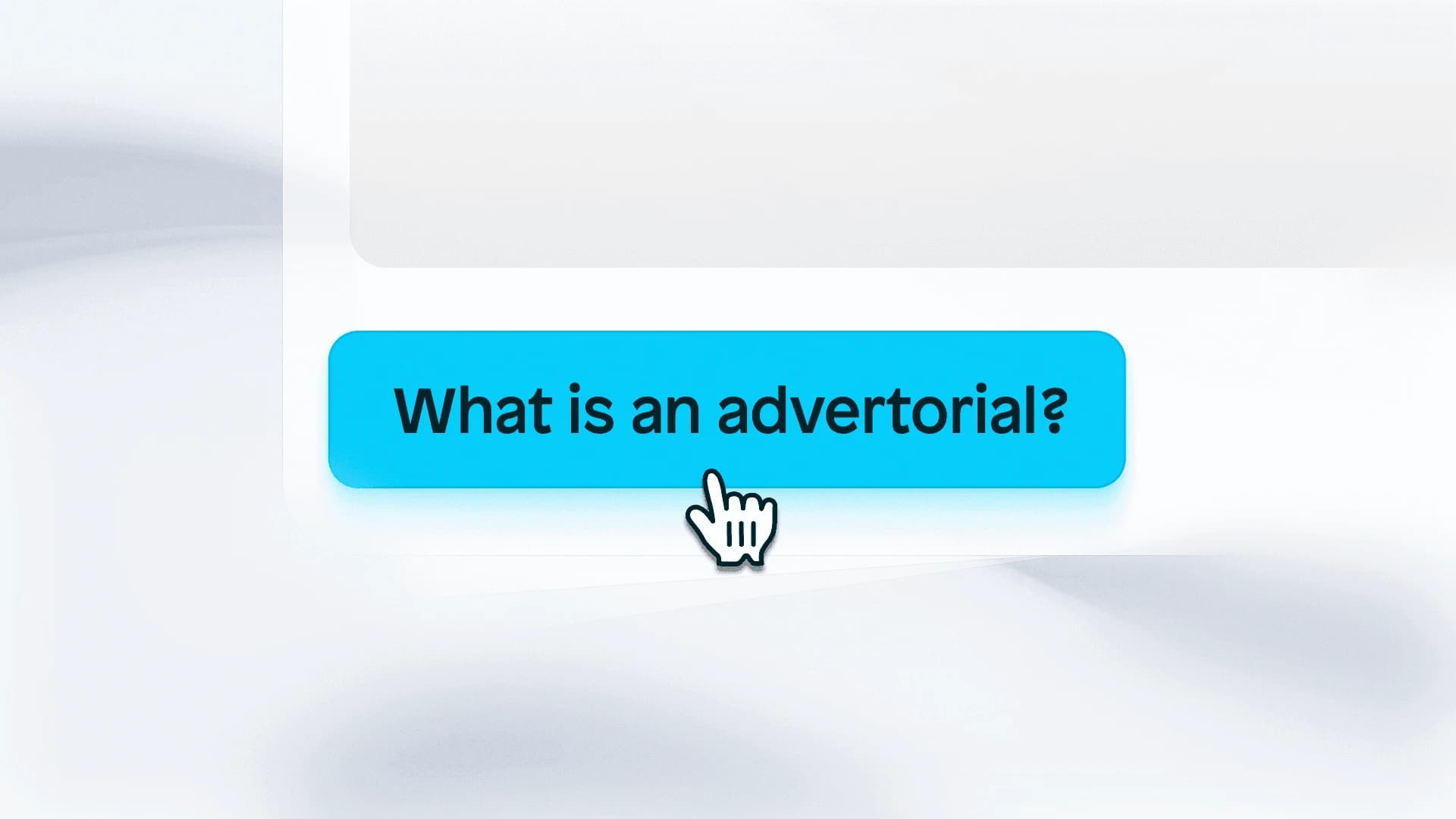 what is an advertorial?