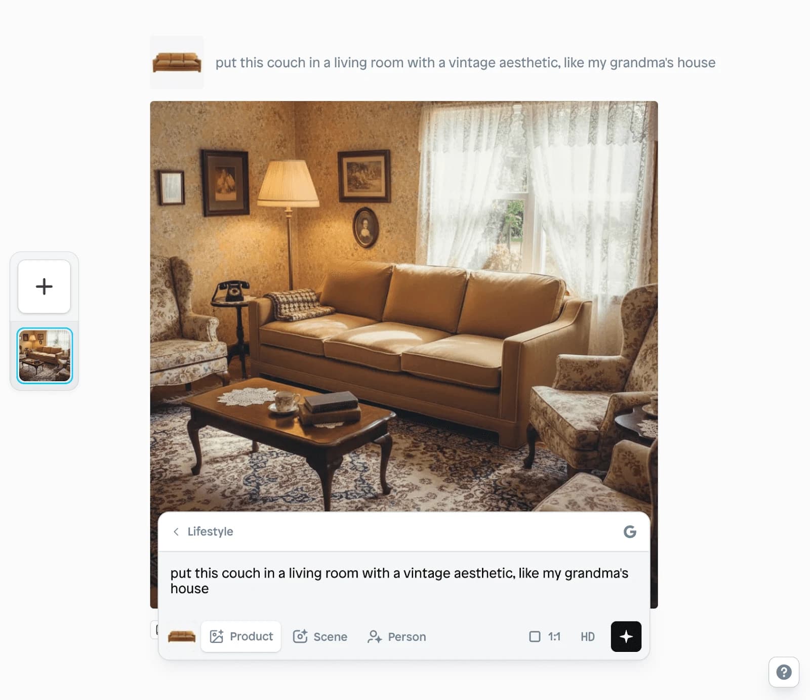 ai studio prompt example