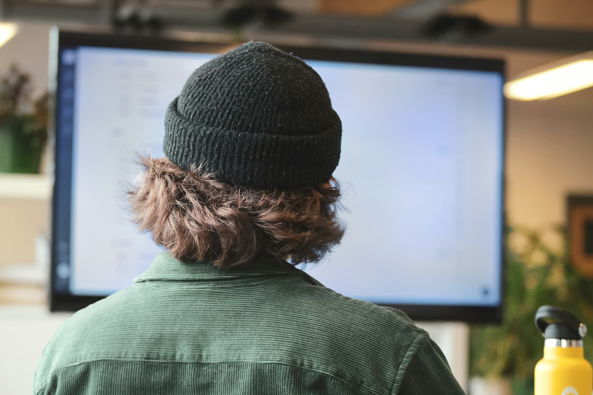 man working on computer - Custom CSS Shopify
