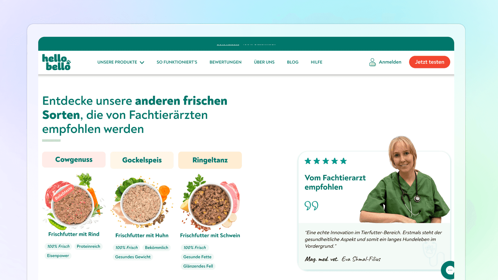 social proof example