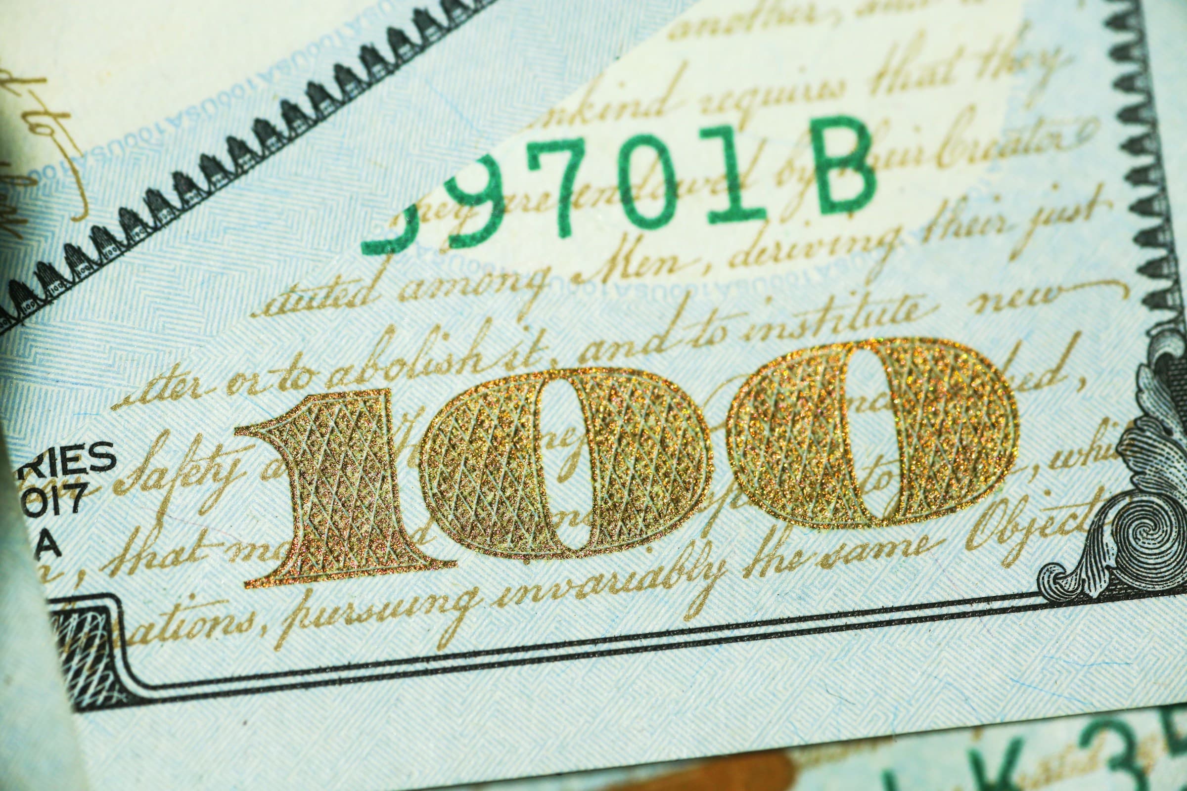 a hundred dollar bill - Design Shopify Website