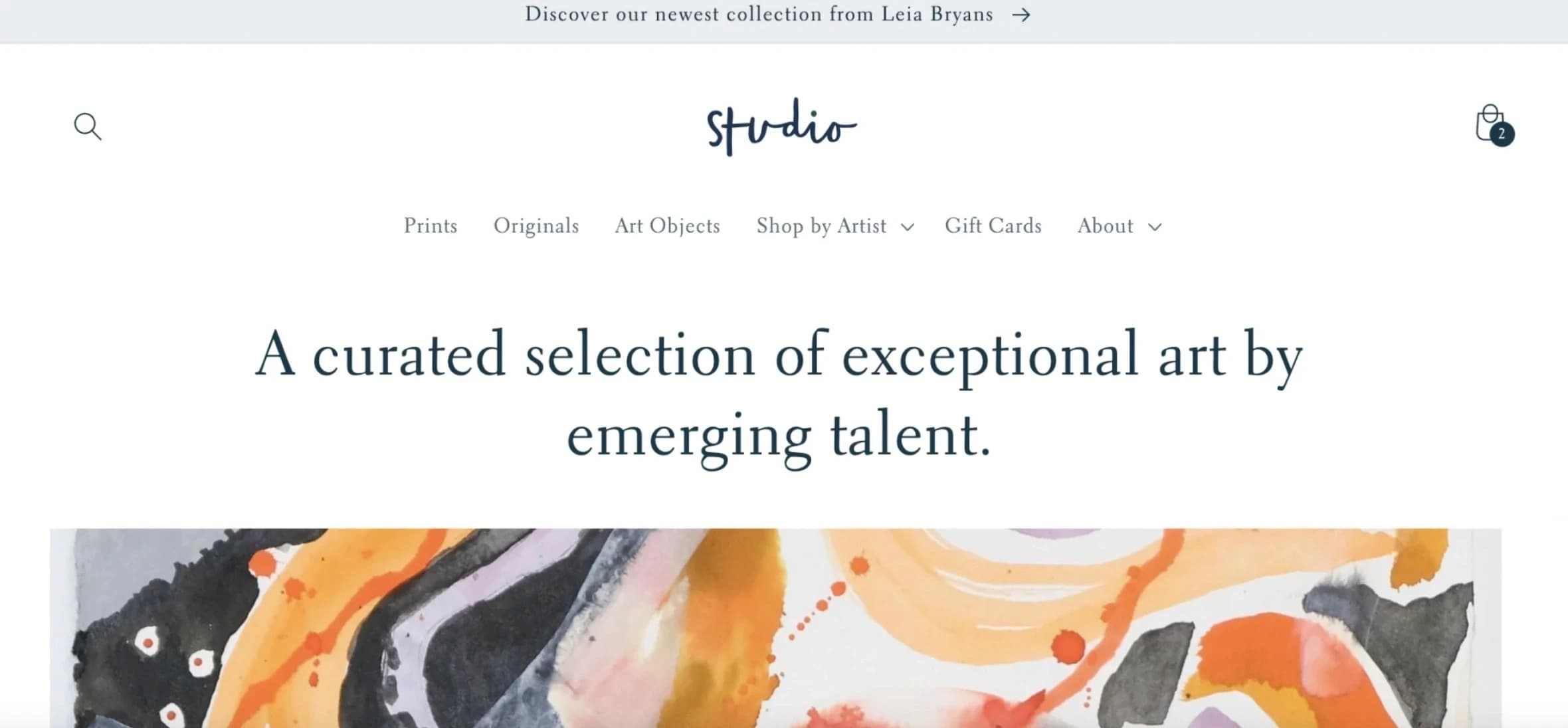 studio shopify theme
