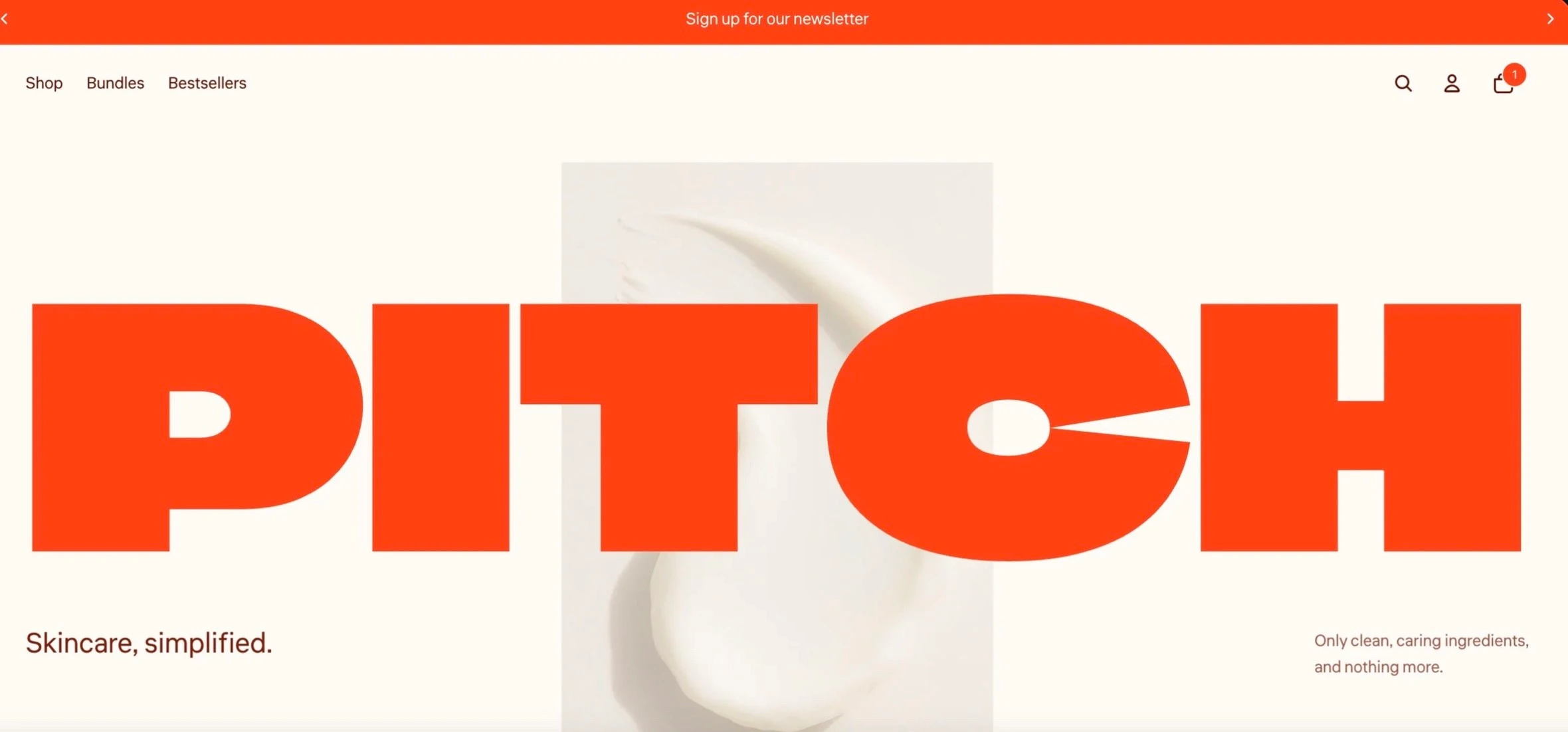 pitch shopify theme