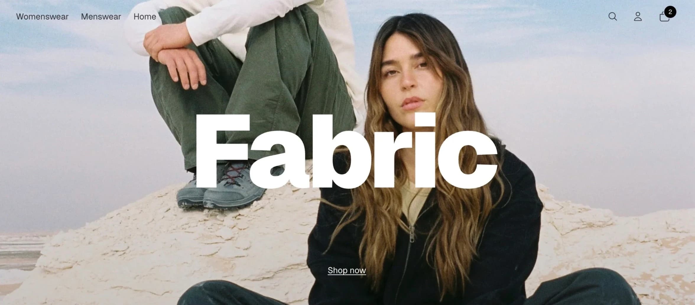 Fabric Shopify theme