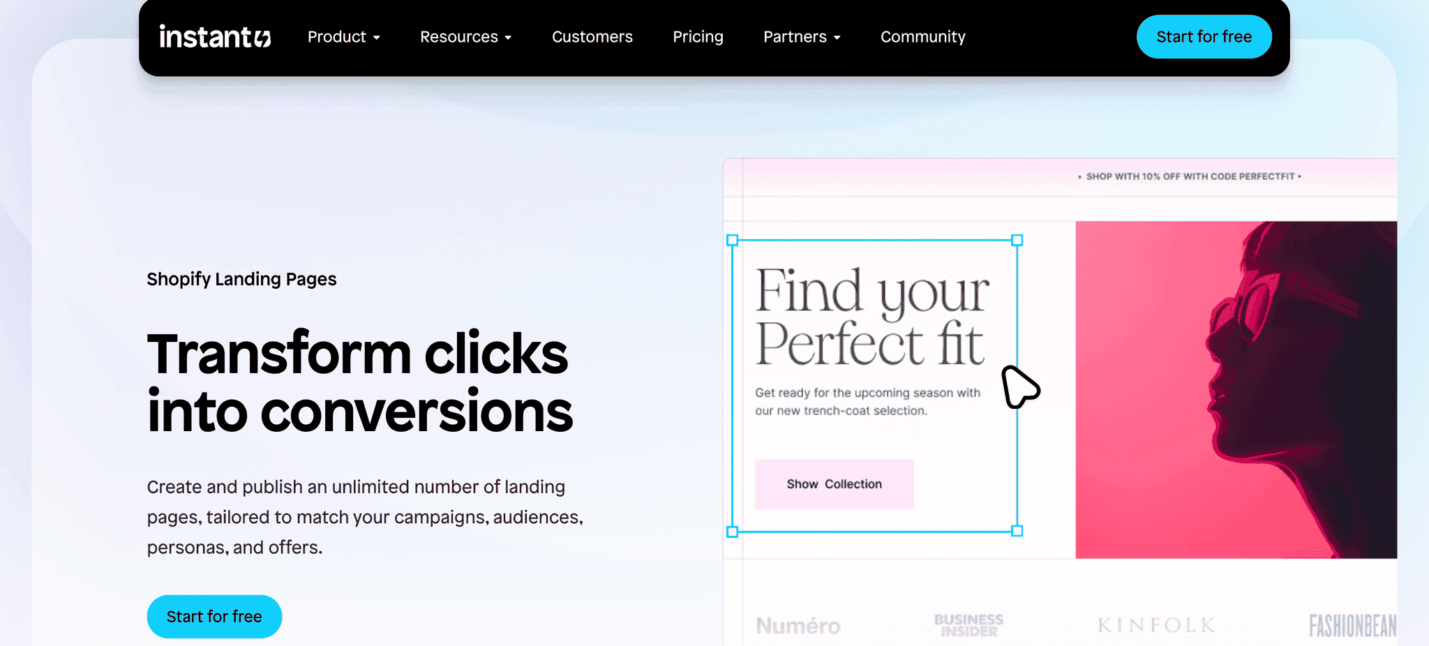 Instant templates - Shopify Blog Templates