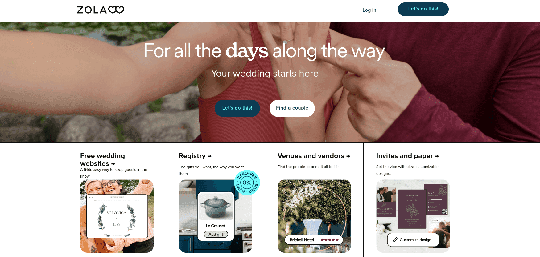 zola sales page