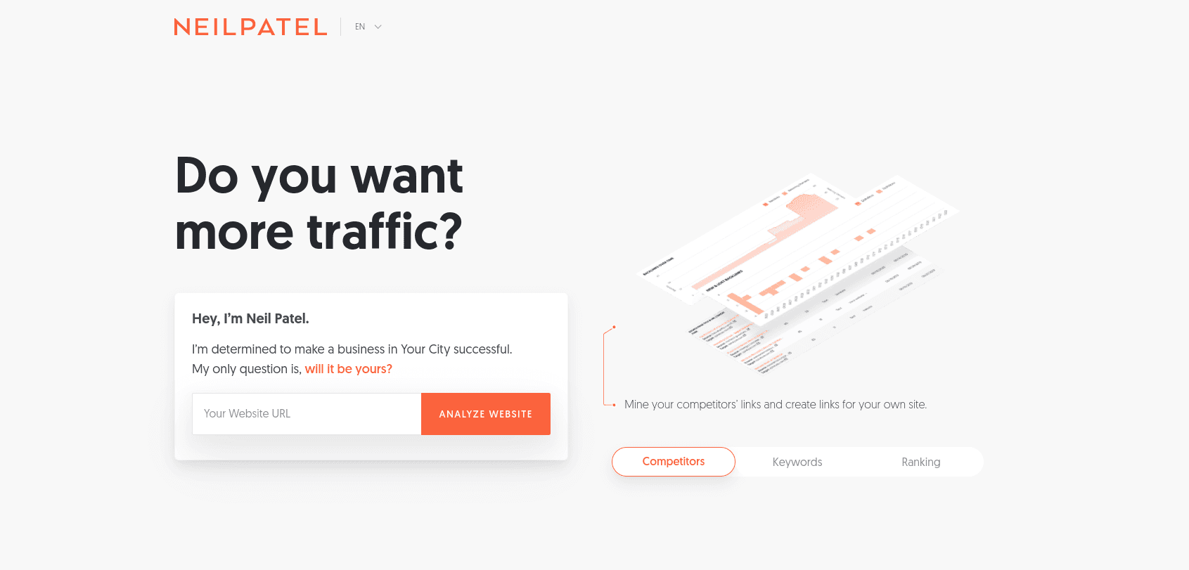 neil patels sales page