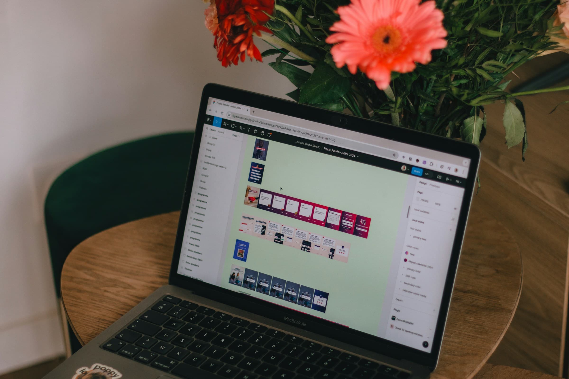 person designing in figma - Design Shopify Website
