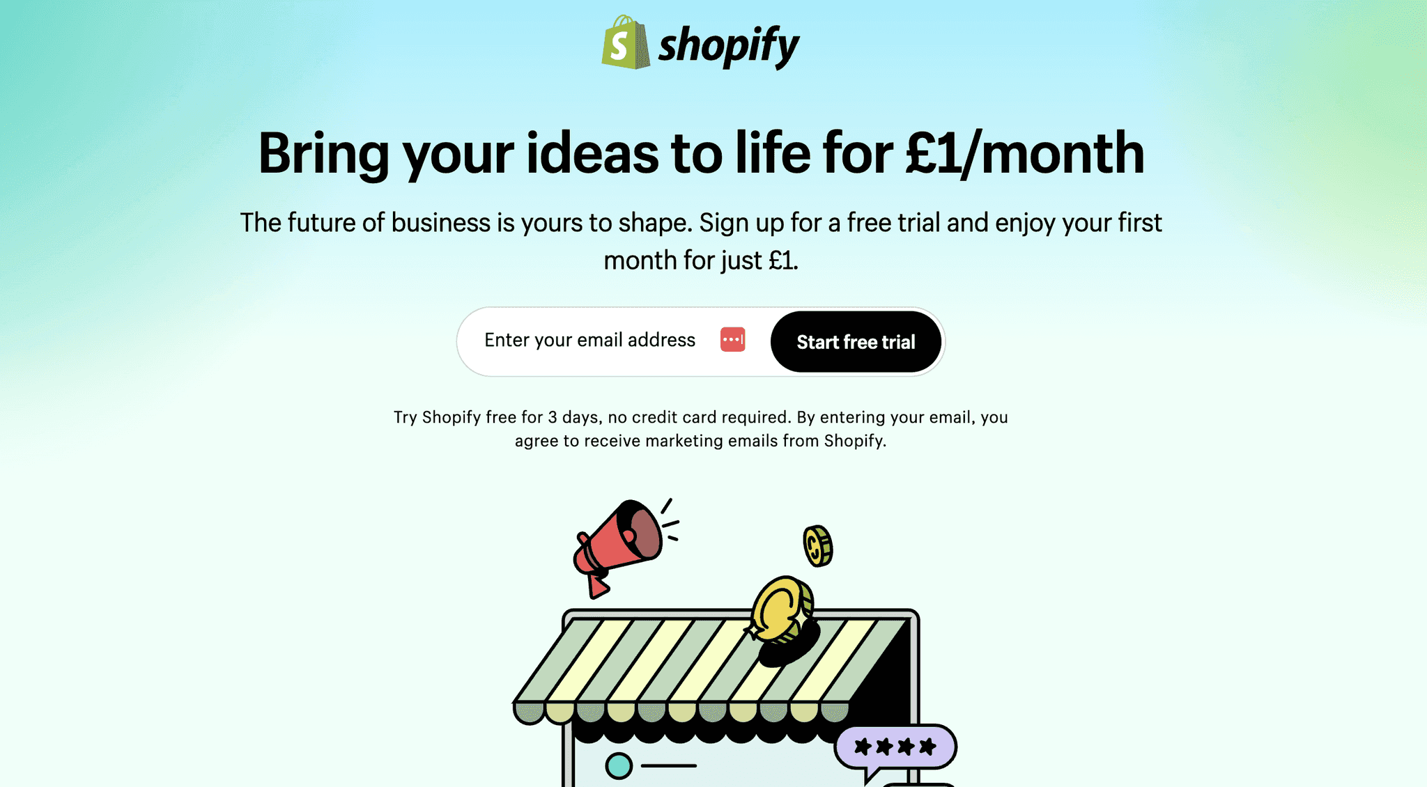shopify - eCommerce website builders