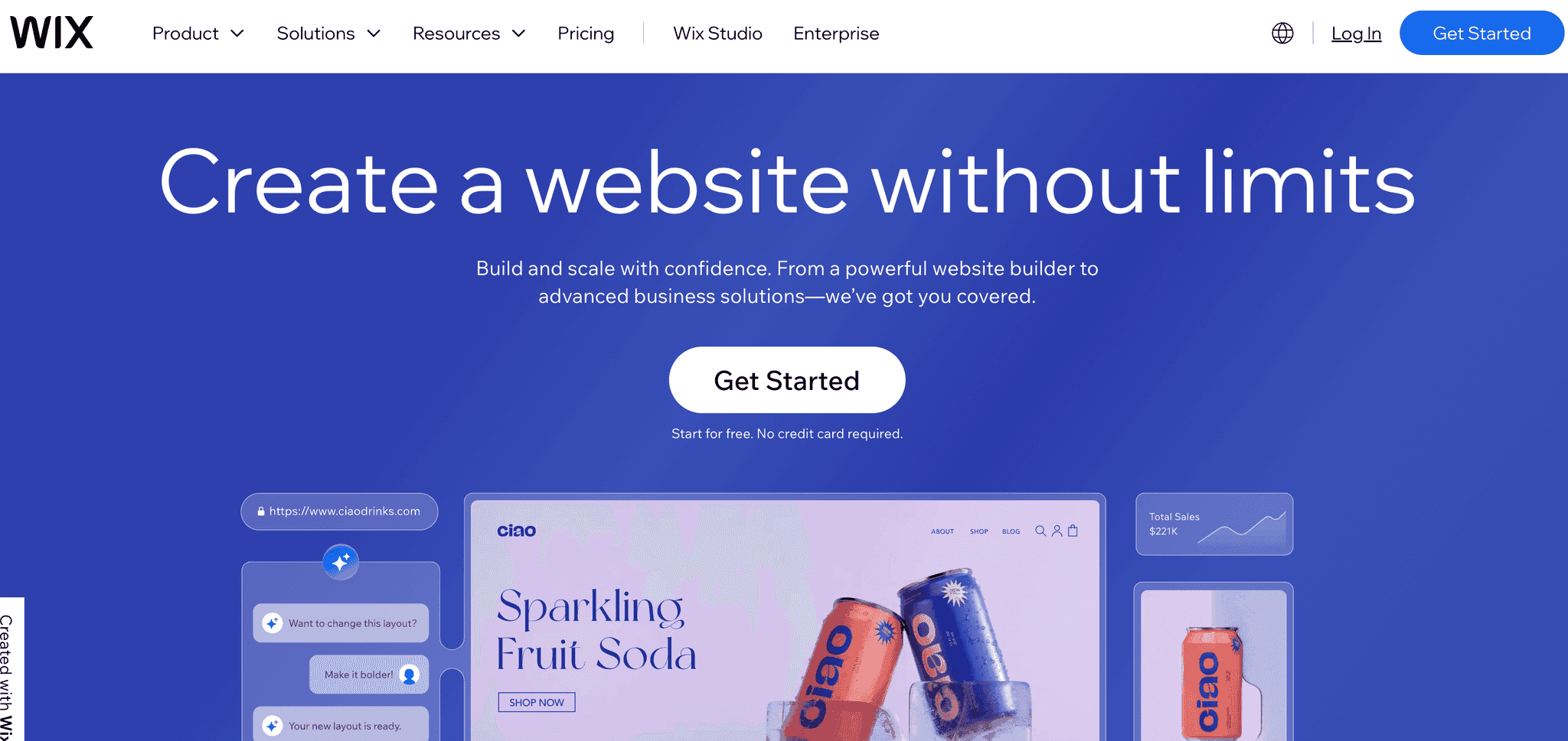 wix - eCommerce website builders